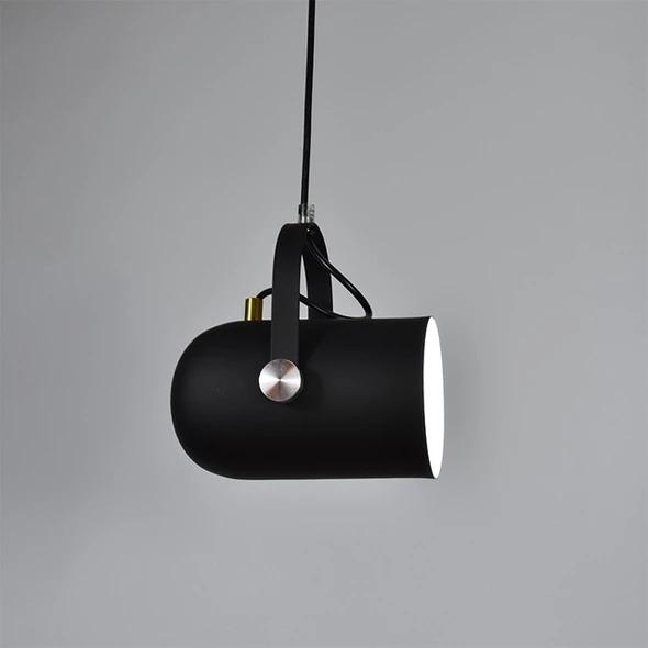 black spotlight pendant