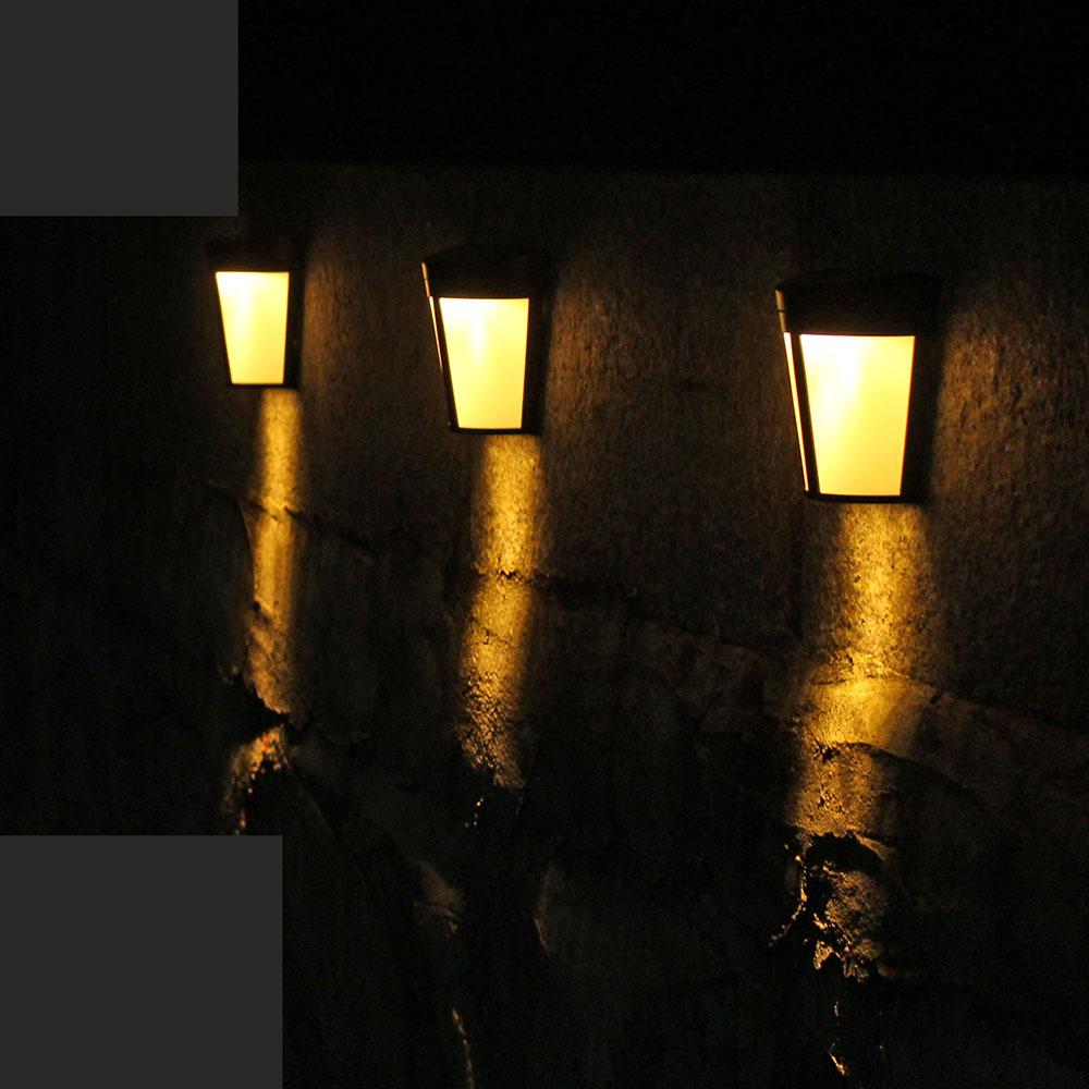 solar wall lights