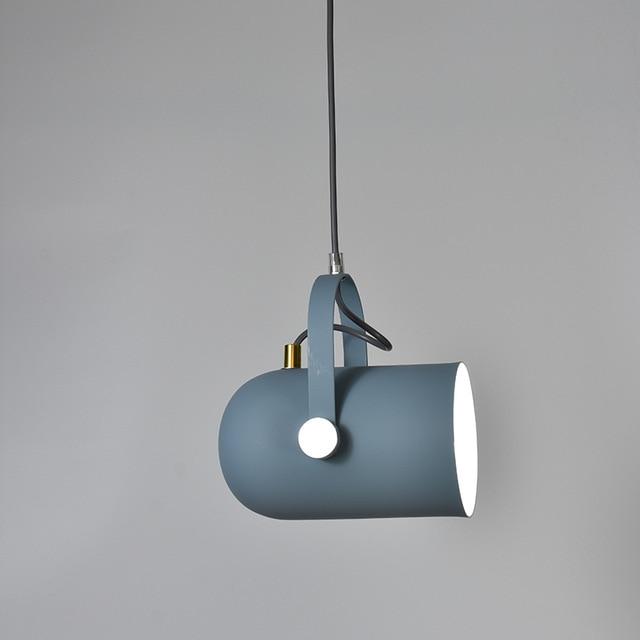 blue spotlight lamp