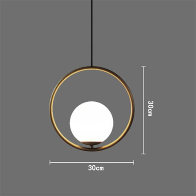 brass and milk glass pendant light​