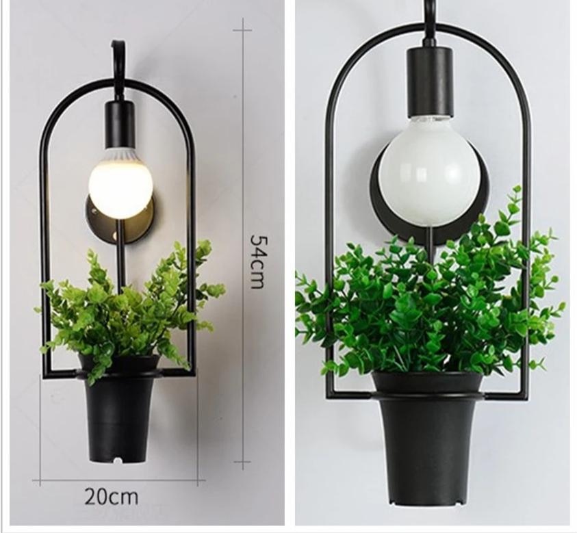 Brielle Nordic Planter Wall Lamp