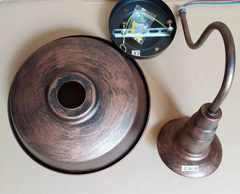 bronze outdoor industrial wall sconce