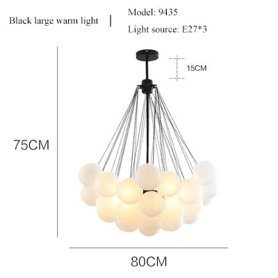 Modern Bubble Chandelier Lighting Fixture