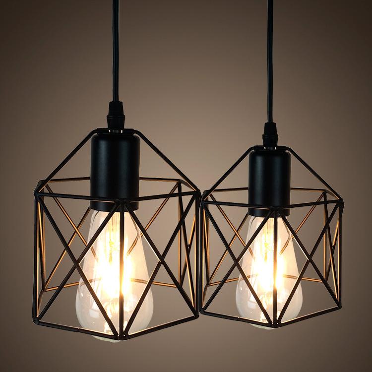 caged lighting fixtures