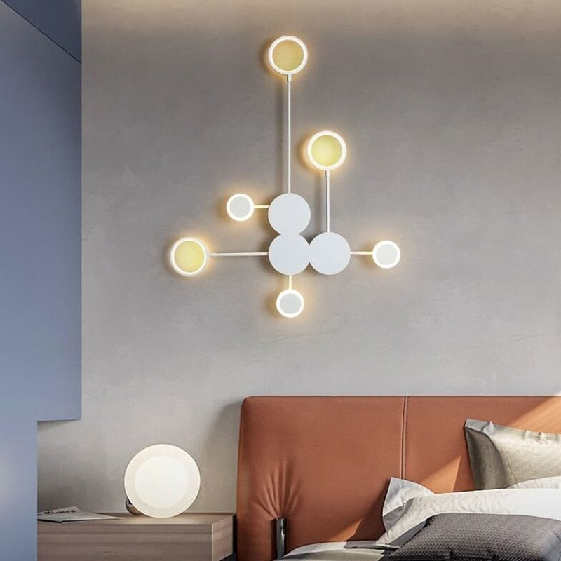 circle led wall light​