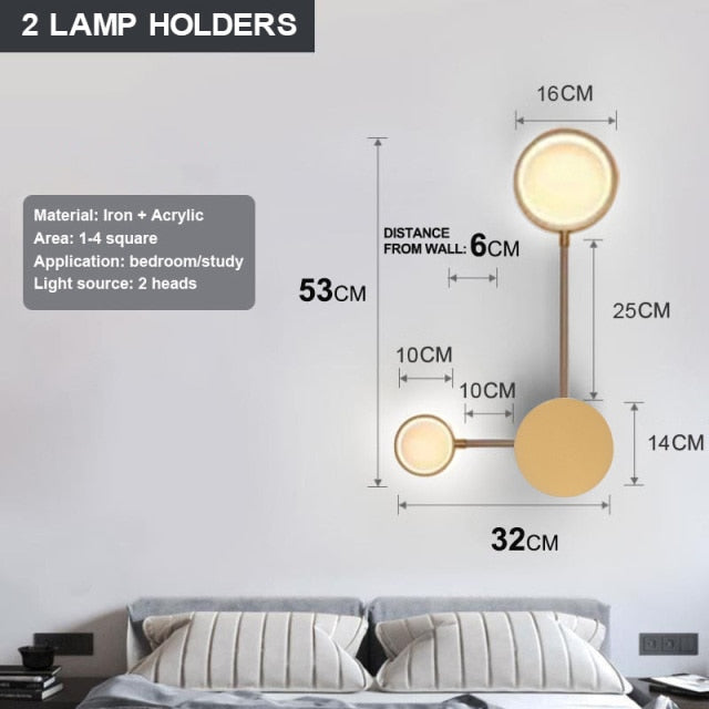 circle wall light led​