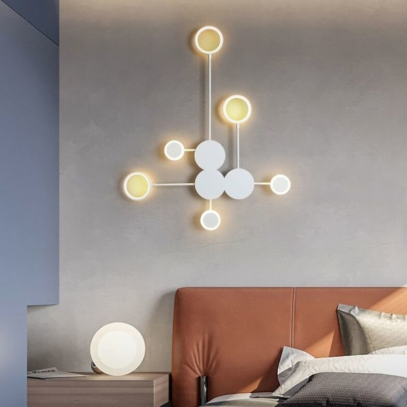 circle wall sconce