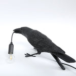Stylish Iron Crow Bird Lamp for modern interior decoration