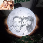 Customized Photo Moon Lamp
