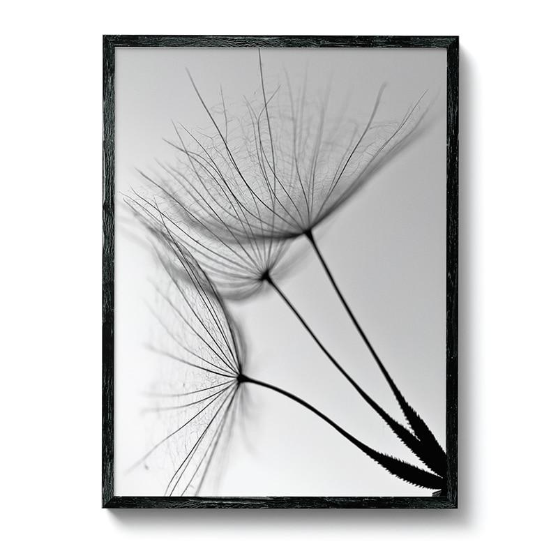 Dandelion Flower Canvas Wall Art - Lala Lamps Store