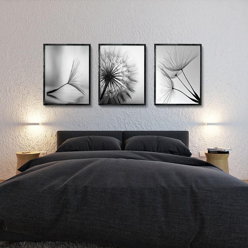 Dandelion Flower Canvas Wall Art - Lala Lamps Store