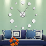 DIY Large Frameless Clock Lala Lamps Store