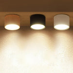 wood led flush mount ceiling light