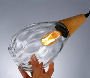 Clear Glass Pendant Light