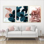 Flower Plants - Modern Abstract Wall Art - Lala Lamps Store