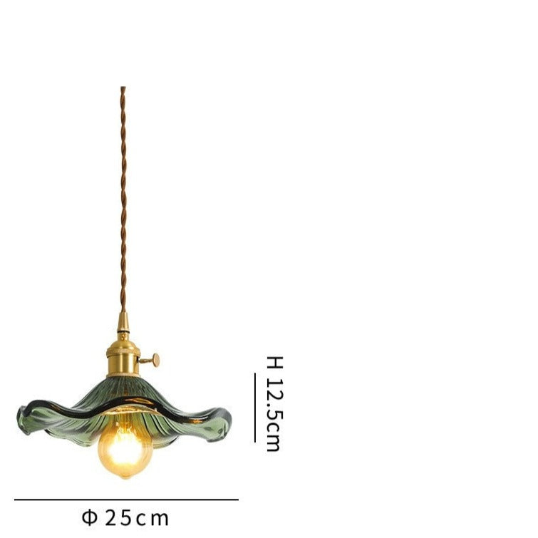 flower pendant light