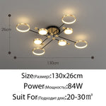 flush mount sputnik ceiling light