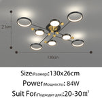 flush mount sputnik chandelier