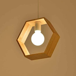 wood pendant lights