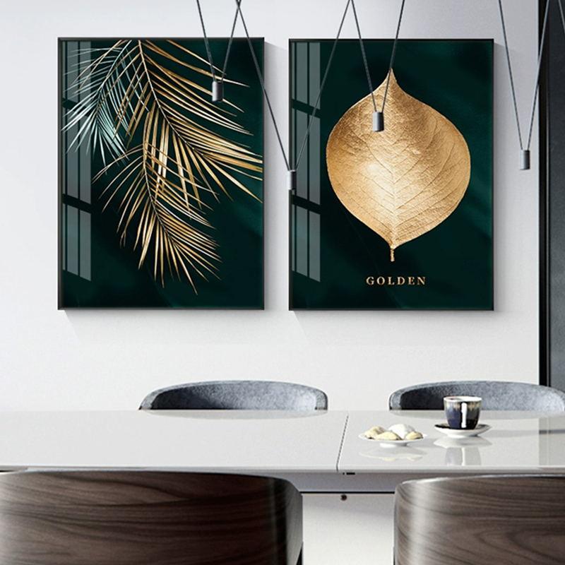 gold leaf decor