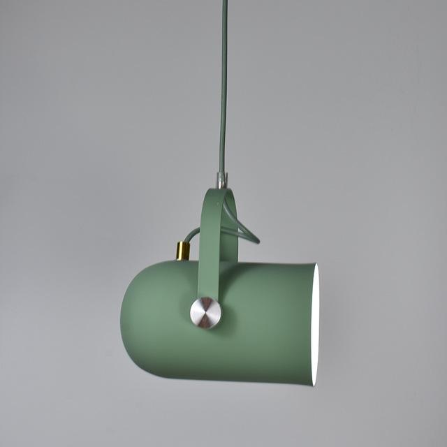 green spotlight lamp