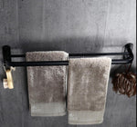Griella - Black Matte Towel Rack Lala Lamps Store