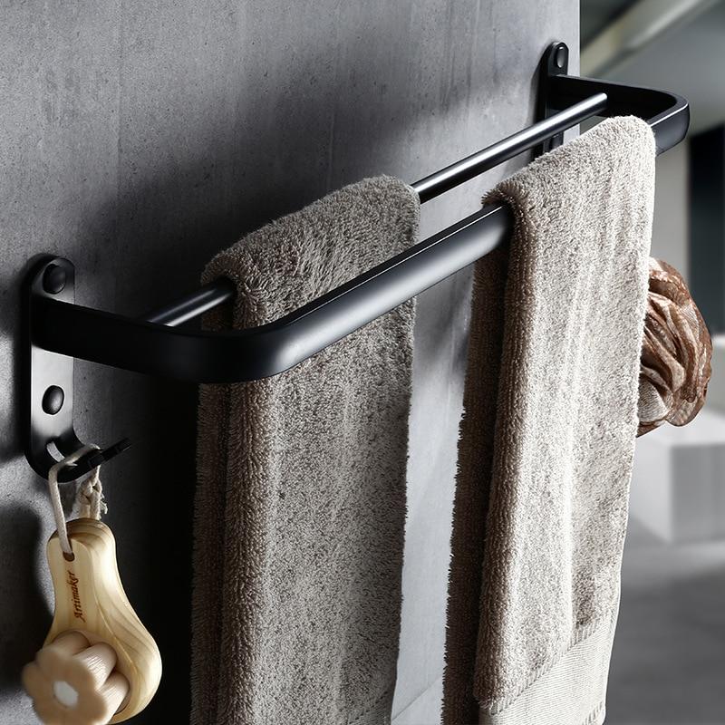 Griella - Black Matte Towel Rack Lala Lamps Store