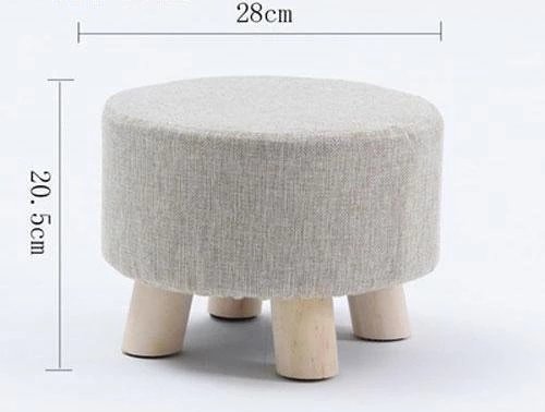 Juo - Modern Nordic Round Footstool Lalla Lamps Store