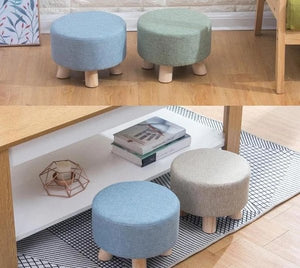 Juo - Modern Nordic Round Footstool Lalla Lamps Store