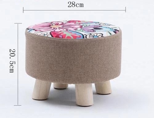 Juo - Modern Nordic Round Footstool Lalla Lamps Store