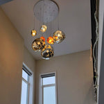Warm & Cozy Lighting - Lava Glass LED Pendant for Bedrooms