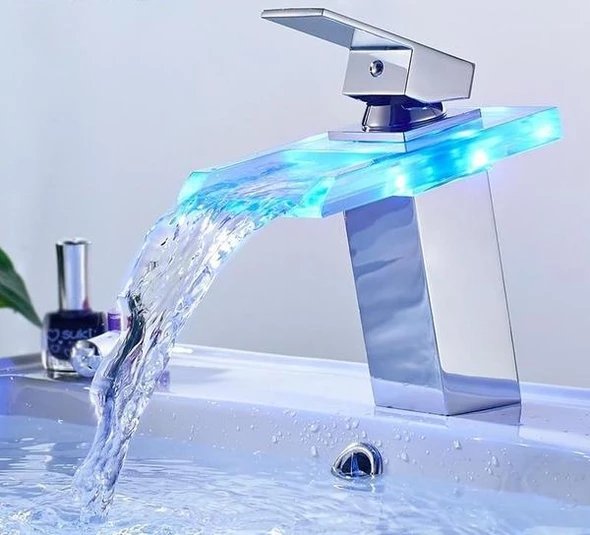 LED Temperature Color Changing Faucet Lala Lamps Store