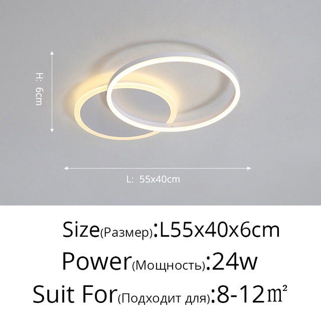 led ceiling light ring​