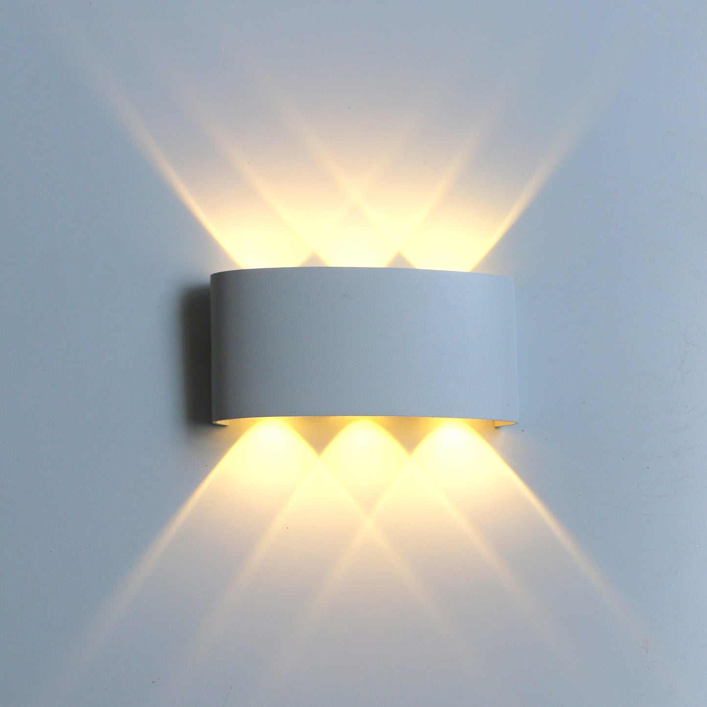 led outdoor wall lights rectangle shape