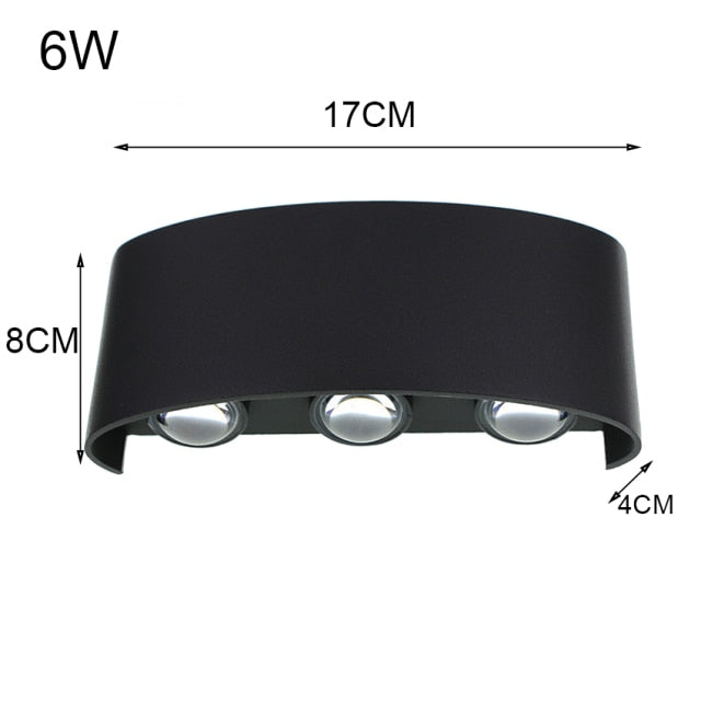 led wall light outdoor​