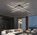 light rods ceiling light living room