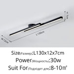 linear lights in ceiling