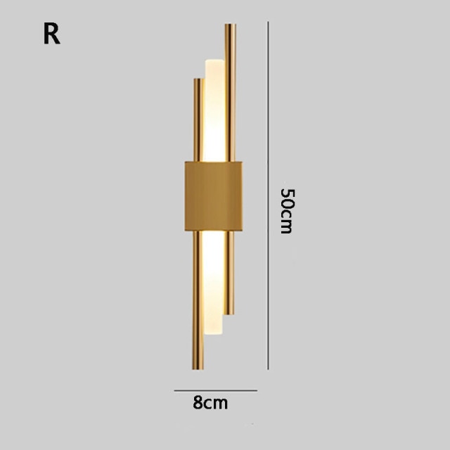 linear outdoor wall lights​