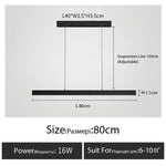 linear pendant lighting modern