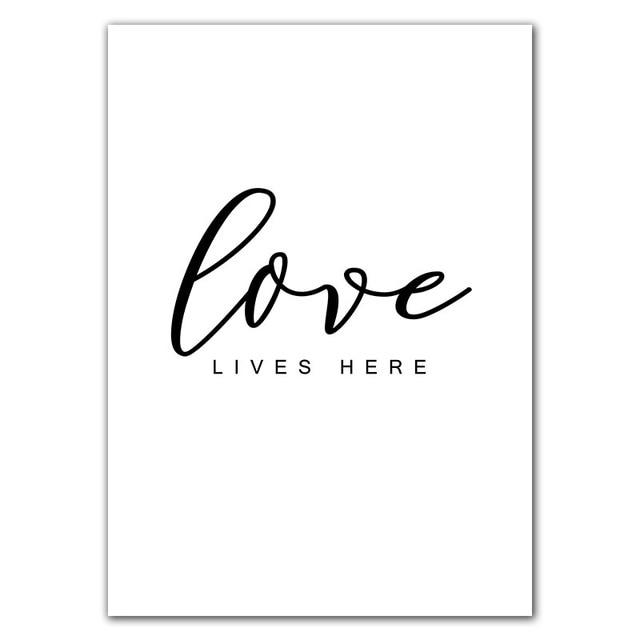 Live Love Laugh Quotes Wall Art - Lala Lamps Store