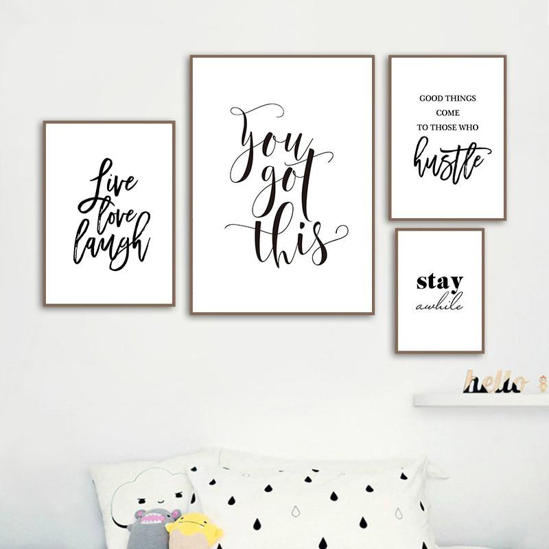 Live Love Laugh Quotes Wall Art - Lala Lamps Store