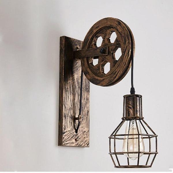 wall pulley light