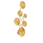 Lotus leaf wall light - nature-inspired design