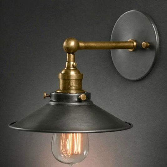 vintage industrial wall sconce