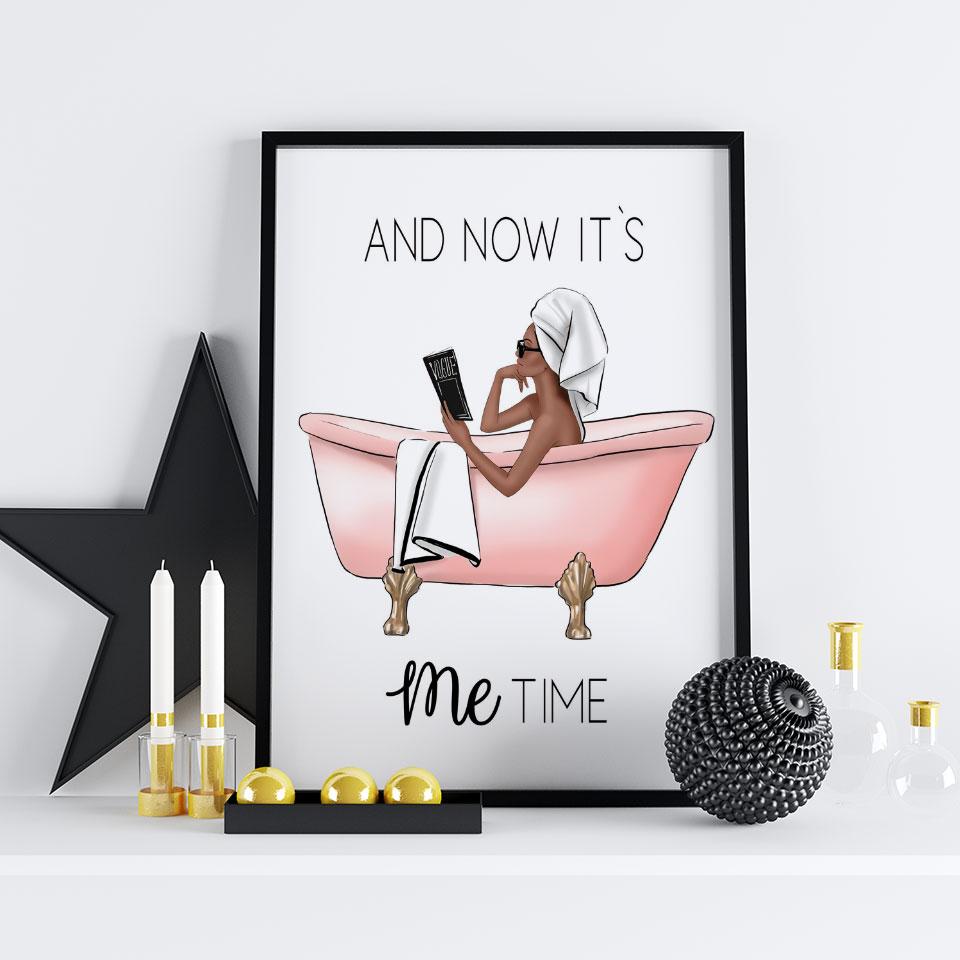 Me Time Wall Art - Lala Lamps Store