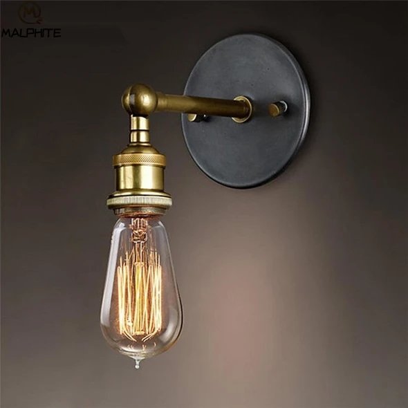 brass plug in wall sconce