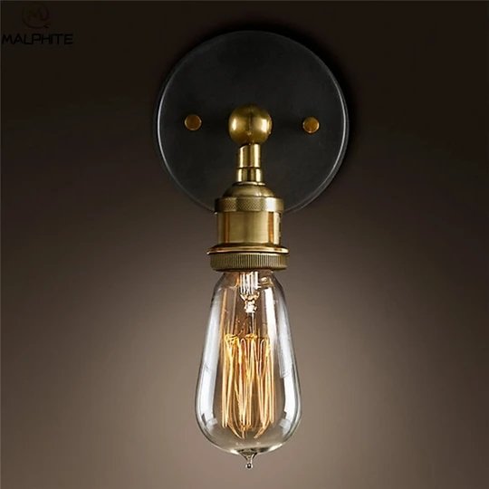 brass candle wall sconce