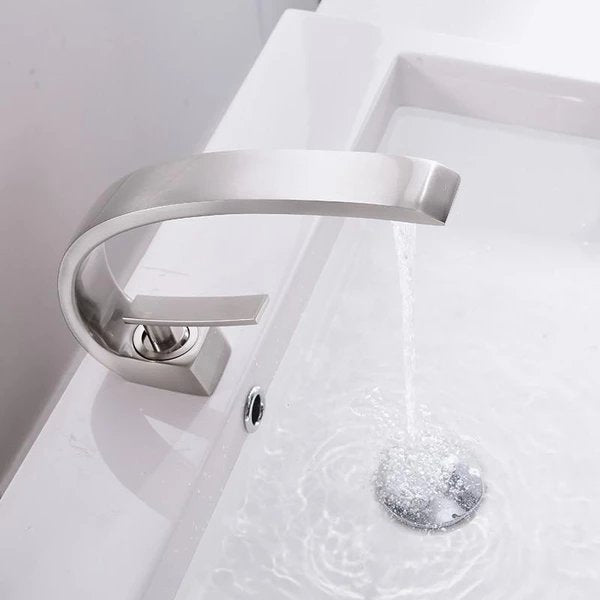 Modern Crane Design Single Handle Basin Faucet Lala Lamps Store