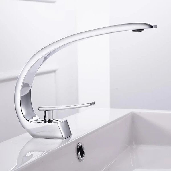 Modern Crane Design Single Handle Basin Faucet Lala Lamps Store