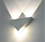 triangle wall lights